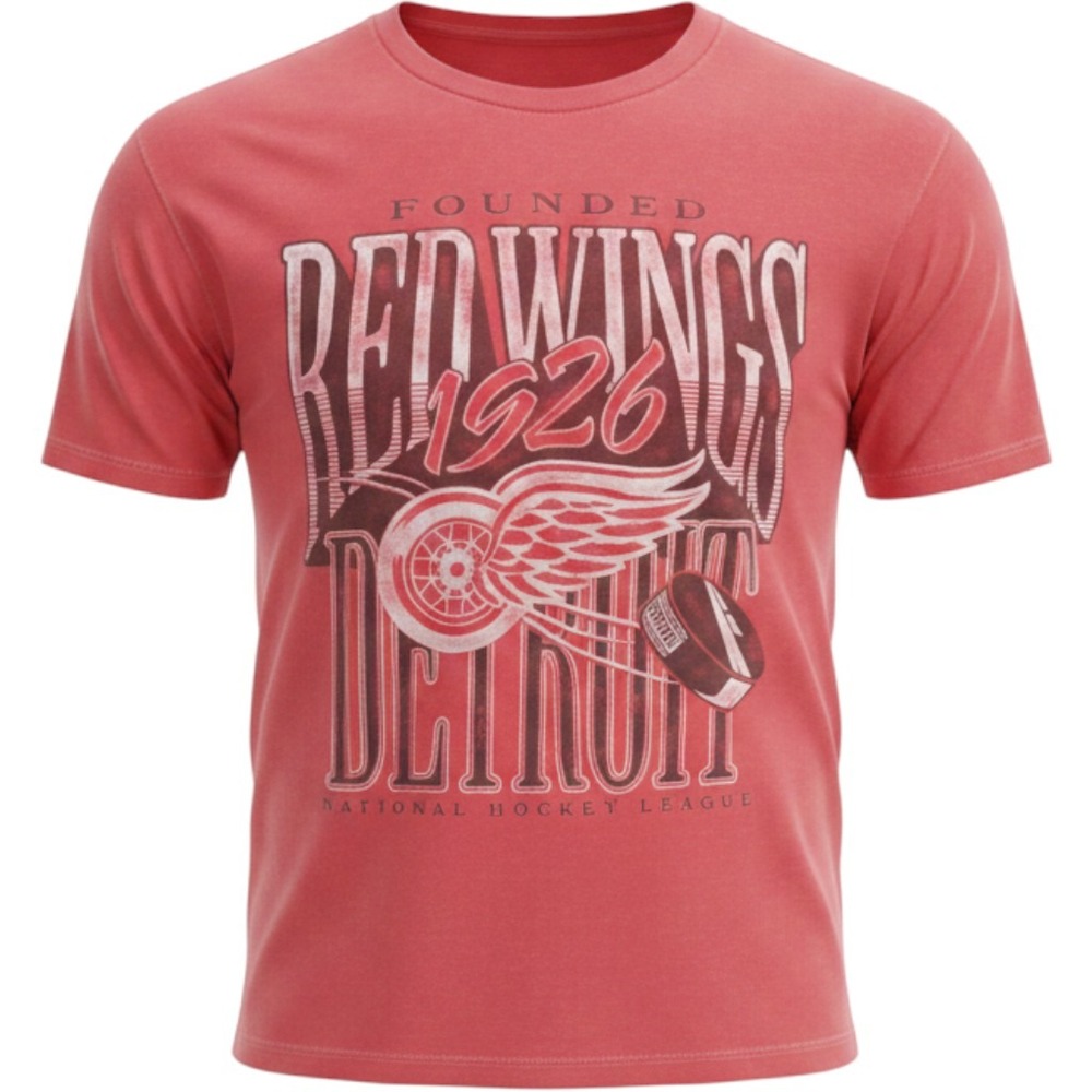 Vintage hockey Detroit redwings shirt men's XL